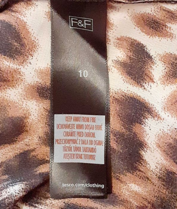 Чисто нова красива дамска леопардова блуза