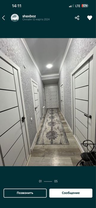 Ipateka va naxtga 2 xonali uy