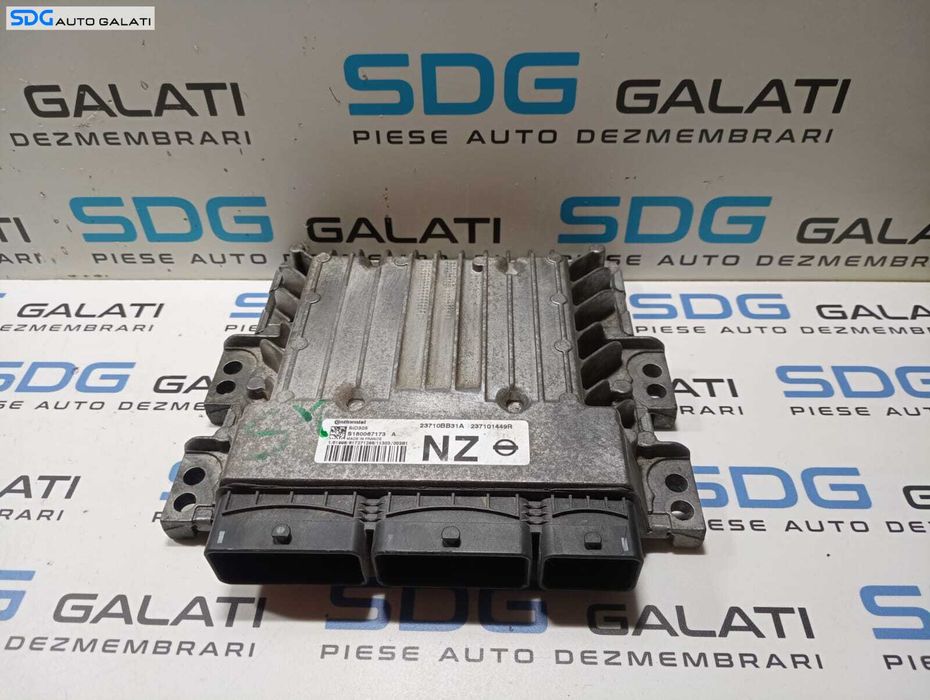 ECU Calculator Motor Nissan Qashqai J11 1.5 DCI 2007 - 2013 Cod S180067173A 23710BB31A 237101449R [M4383]