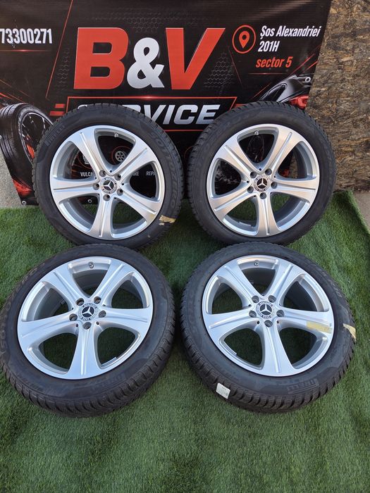 Jante Mercedes E clasa R 18 5x112 cu 245 45 18 Pirelli