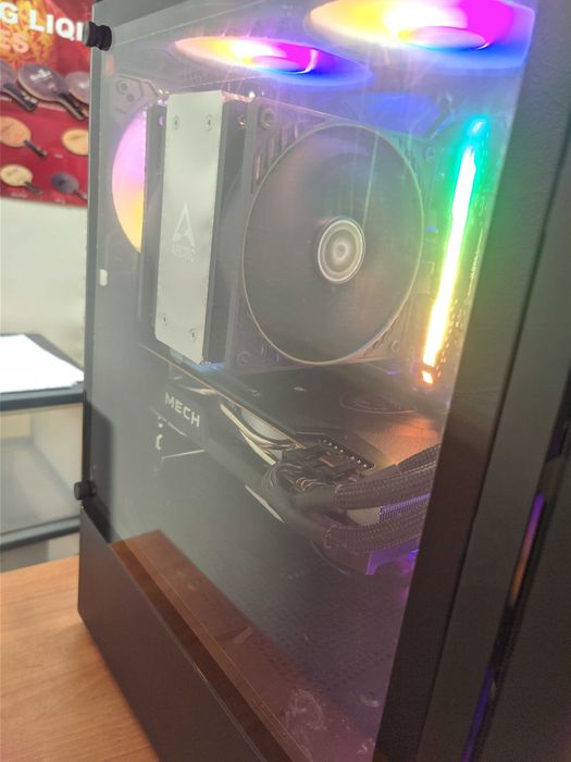 Геймърски Компютър RYZEN 5600X RX 6750 XT 12GB B550 M.2 1TB 32GB