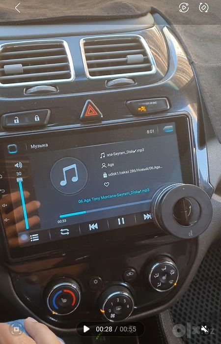 Android manitor kobalt ramkasi bilan birga 9dyum ishlab turibti