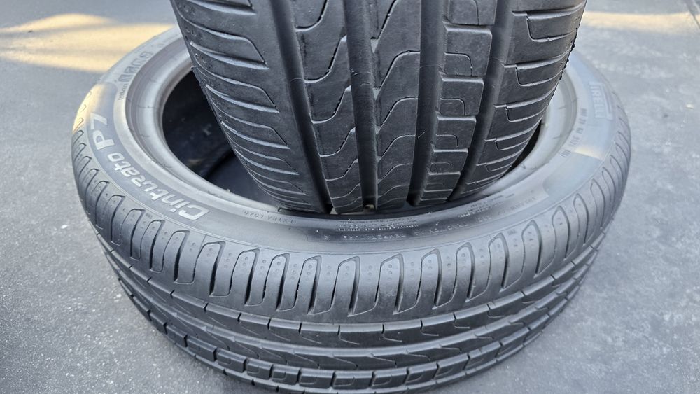 2 anvelope vară Pirelli 215/45/18 -6 mm