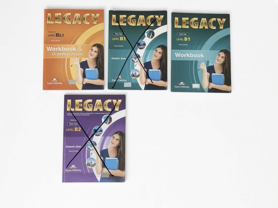 Учебници по английски език – Legacy B1, B2.1, B2