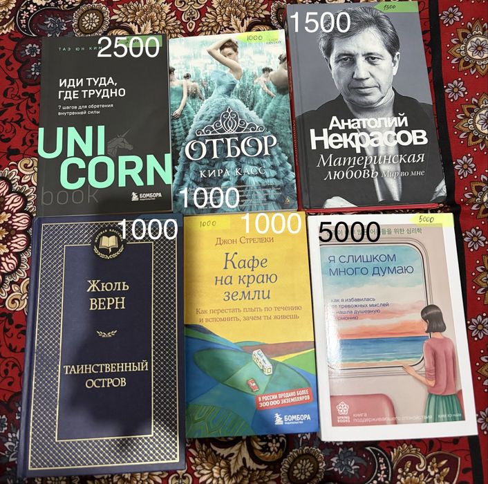 Б/у книги по 1000