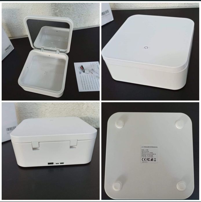 incarcator wireless pentru telefon smartphone cutie sterilizator usb