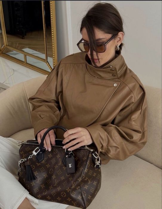 Louis Vuitton Speedy Soft 30 Dark Bag