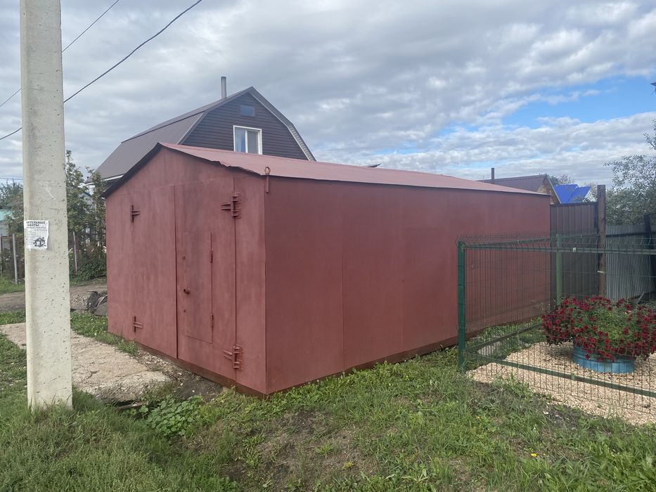 Гараж металлический
