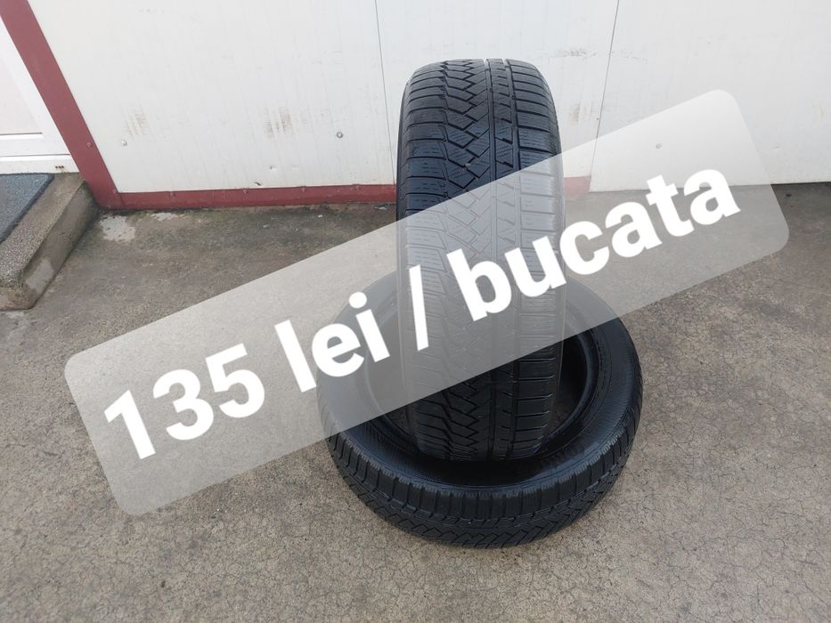 135 lei bucata! Doua anvelope M+S/IARNA 235 55 r19 Continental