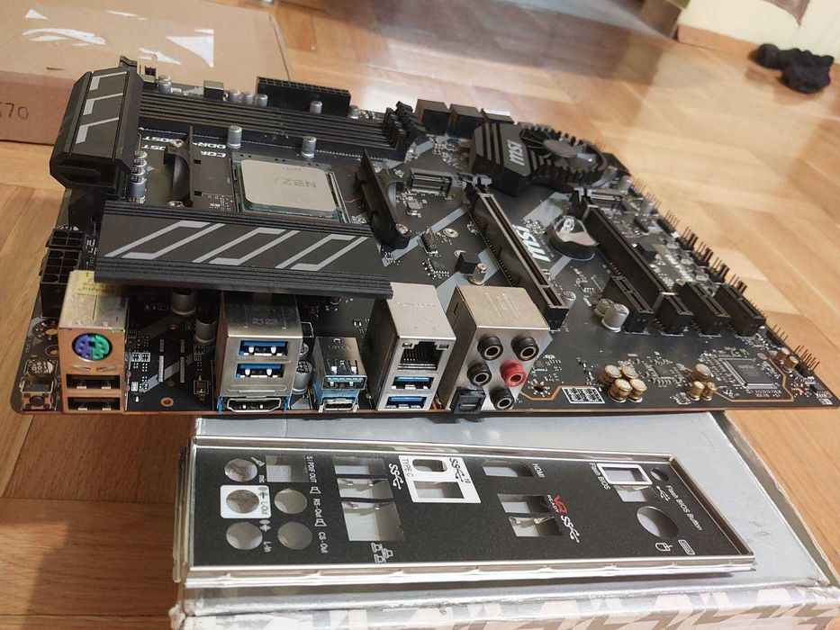 AMD Ryzen 7 5800X + MSI X570A Pro