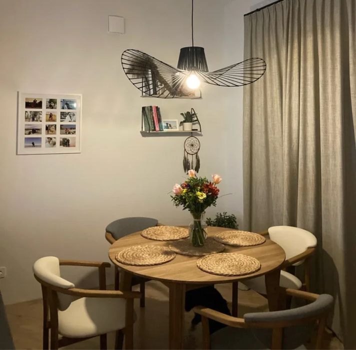 Скандинавски ефирен полилей, лампа, пендант VERTIGO Д: 60см