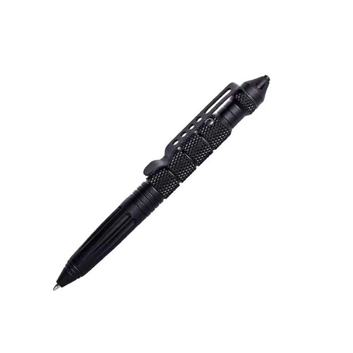 Kit supravietuire 14 piese, cutit Deer 27 cm, lanterna LED, busola, amnar, bratara paracord, camping, drumetii, outdoor, negru