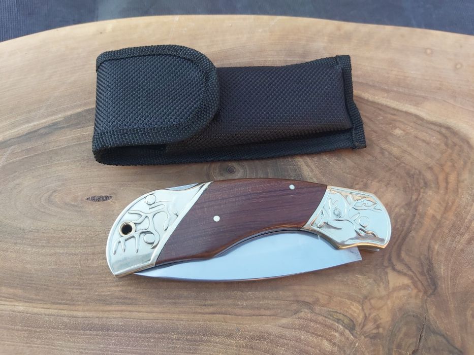 Сгъваем нож BODA Stainless с текстилна кания,131