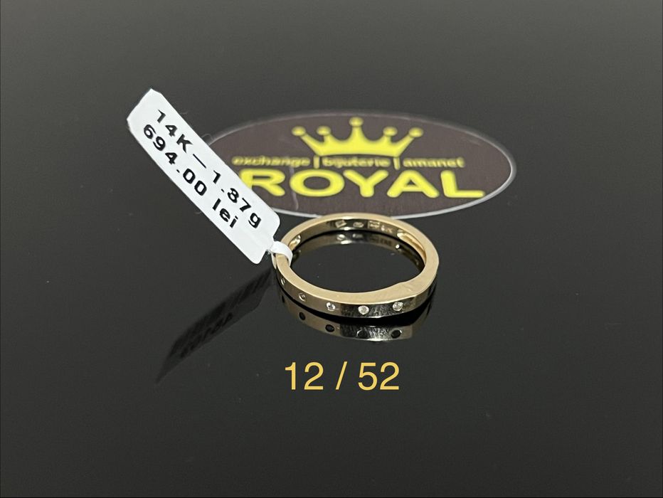 Bijuteria Royal CB : Inel dama aur 14K  1,37 grame