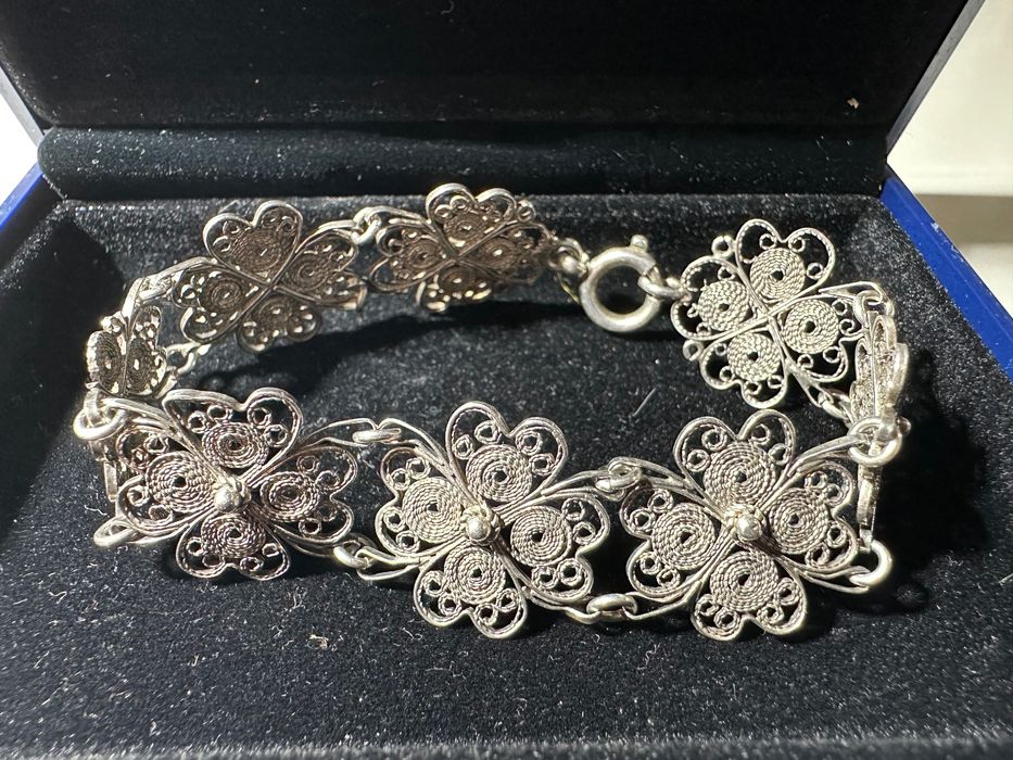 Brățară filigrană din argint pentru femei