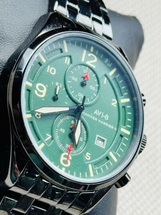 Ceas barbatesc AVI-8 HAWKER HARRIER II Cronograf