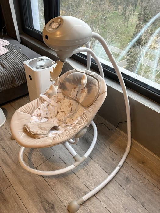 Електрическа люлка-шезлонг Cangaroo Woodsy