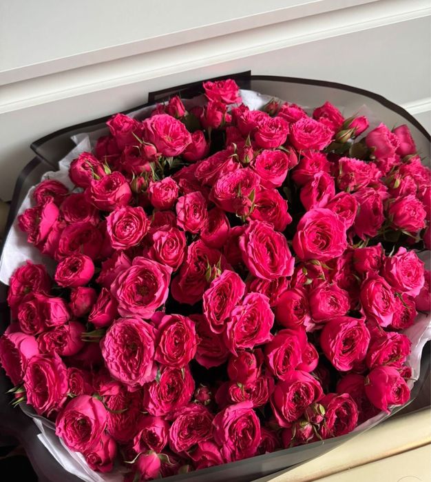 Букет,пришли сегодня,свежие