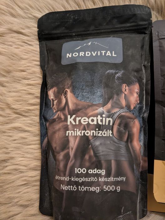 Creatina GoldNutrition, NordVital, Pre-Workout fruit punch Gold nutrition, 9 shot-uri de magneziu noi, sigilate