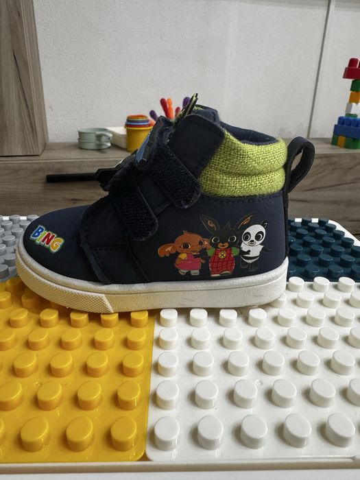 Adidași înalți - Bing Iepurașul (cu scai) - Bleumarin