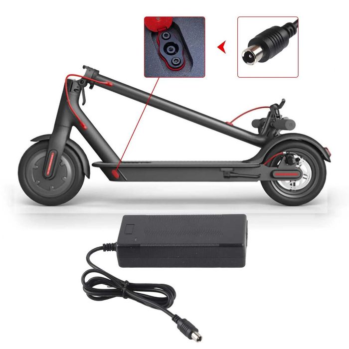 Chargeur Batterie 42V 2A Pour Trottinette Xiaomi Mi M365 / Pro 2 / 1S - LOPURS