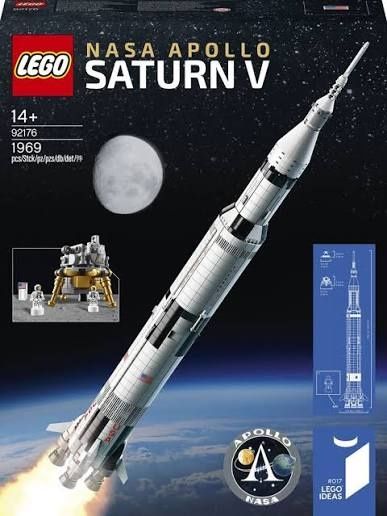 Лего ракета сатурн-5