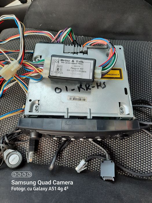Radio CD player auto bluetooth