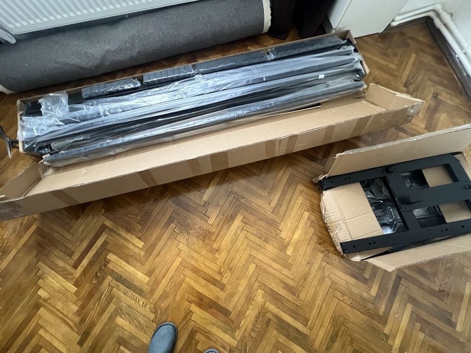 Pat rabatabil, sistem metal pat 180x190 NOU