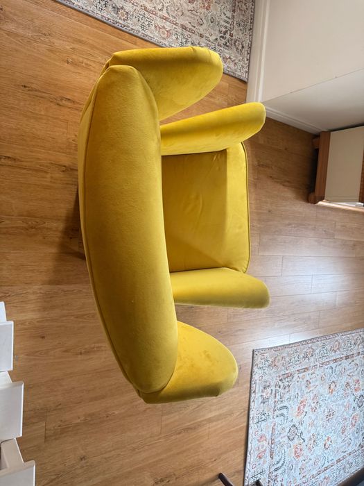 Fotoliu galben Ikea