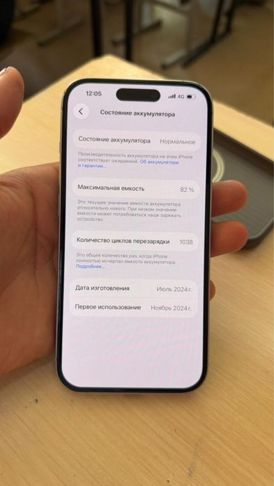Iphone 15 128 gb 82%