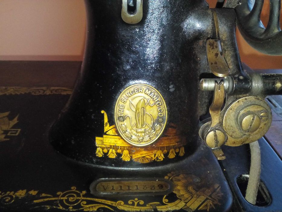 Masina de cusut Singer anul 1910