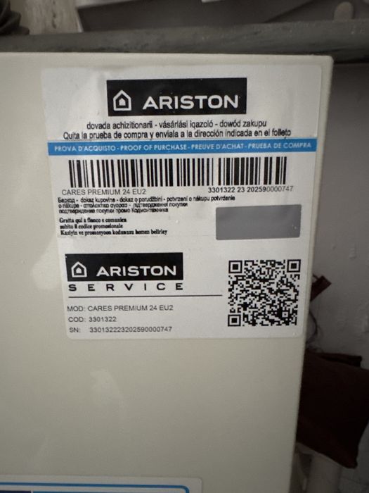 Ariston Premium EU2,utilizat