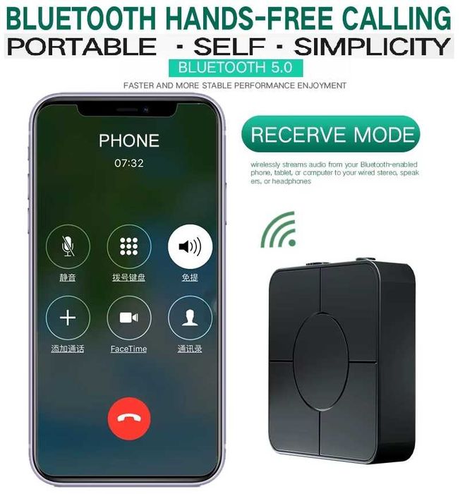Bluetooth-приемник Aux 5.0