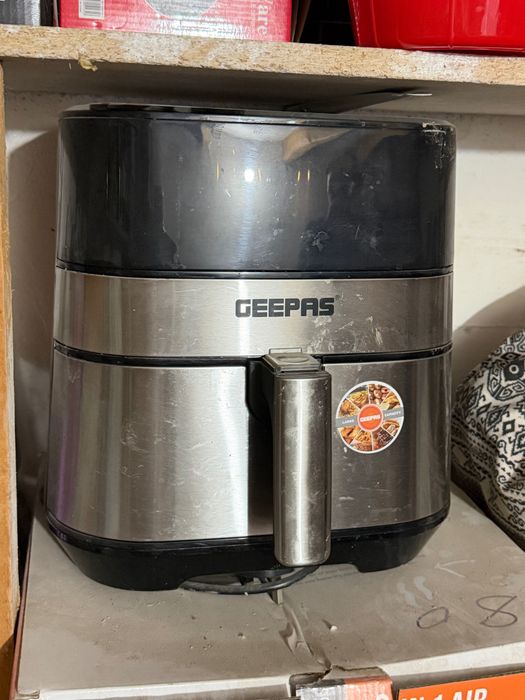 Air fryer, air qovurish foydali duxovka tovuq fri baliq gosht uchun