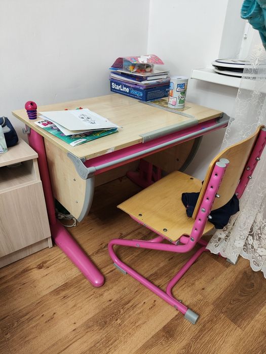 Парта детская с 3 лет до 17 лет