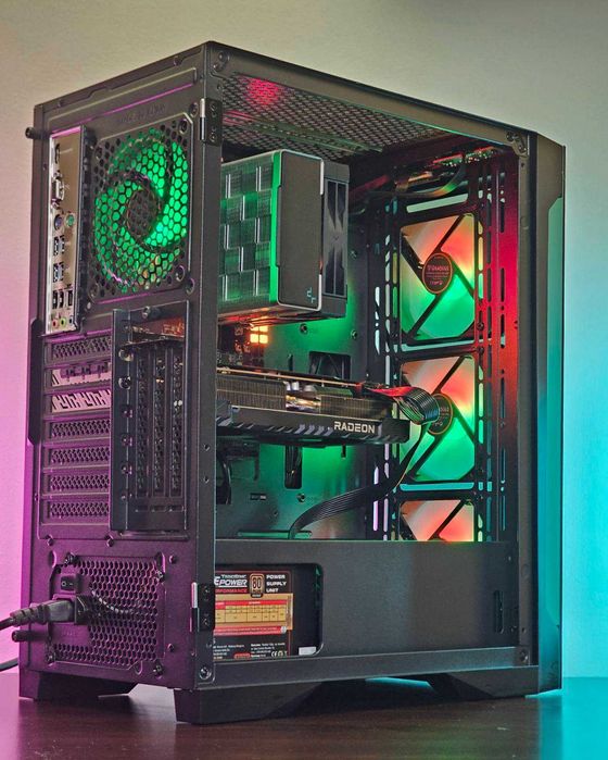 RX 9060XT/Ryzen 5-5500/SSD 512GB/RAM 16GB/Чисто Нов+Гаранция