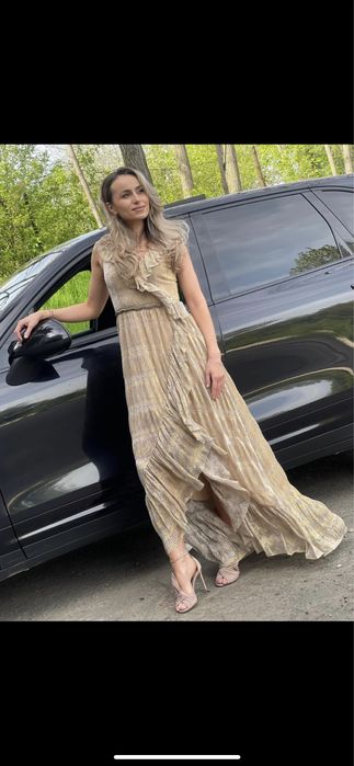 Rochie Nissa fir auriu