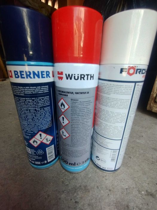 Спрей обезмаслител