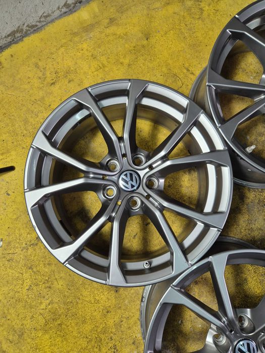 4 Jante Aliaj 5x112 17'' OE Skoda Octavia Superb Yeti Karoq Kodiaq / VW Golf Passat Touran Sharan Tiguan T-ROC Caddy