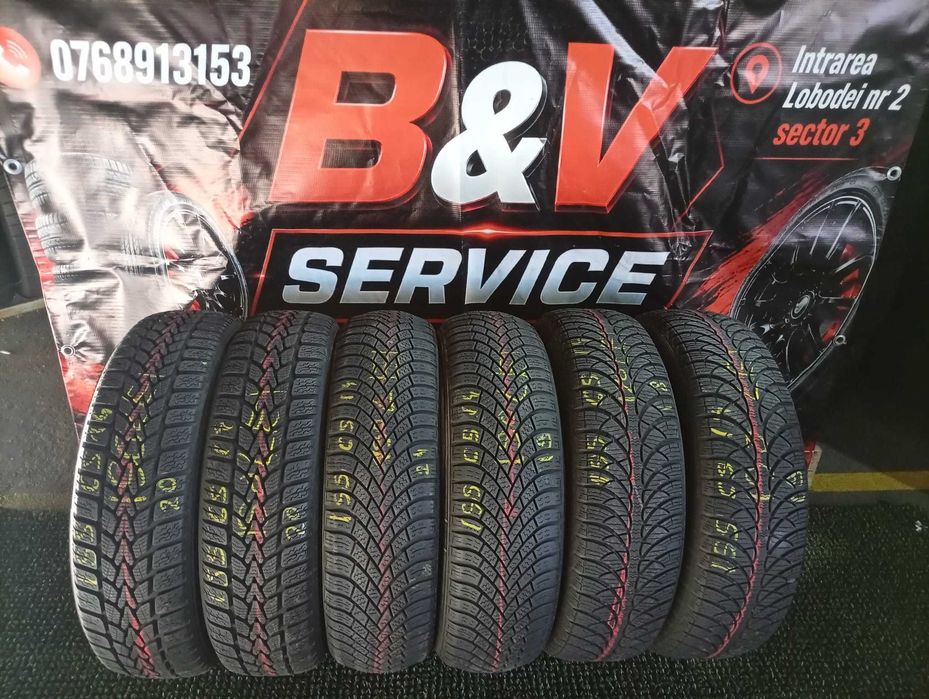 155 65 14 DUNLOP  FULDA