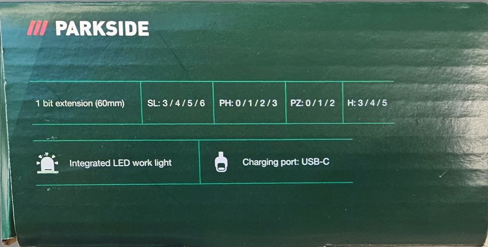 Акумулаторен Винтоверт Parkside 4v гаранция