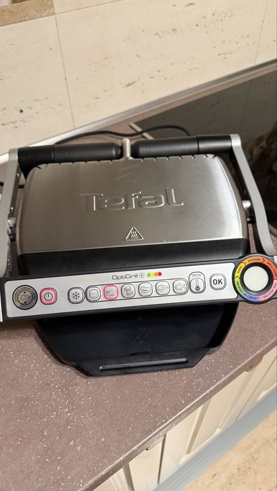 Grill electric Tefal OptiGrill+ – gătire automată, ca nou