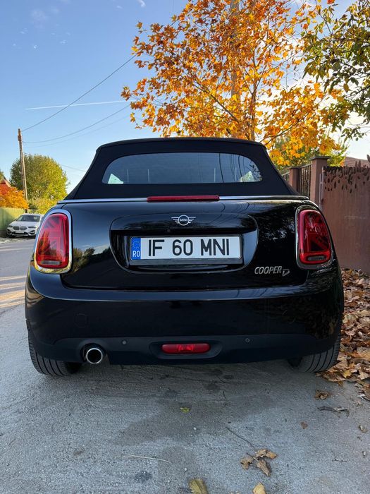Vând Mini Cooper Cabrio 1.5 Diesel, an 2018 – stare excelentă