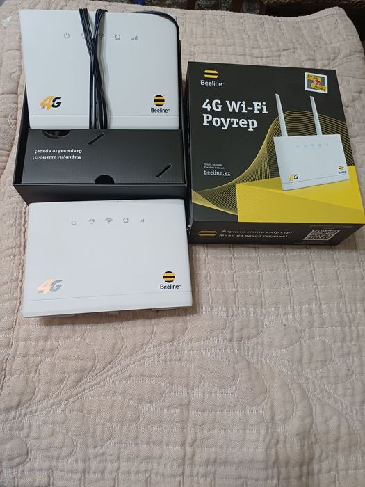 Продам 2 wi-fi роутера с сим картой от Билайн в Астане