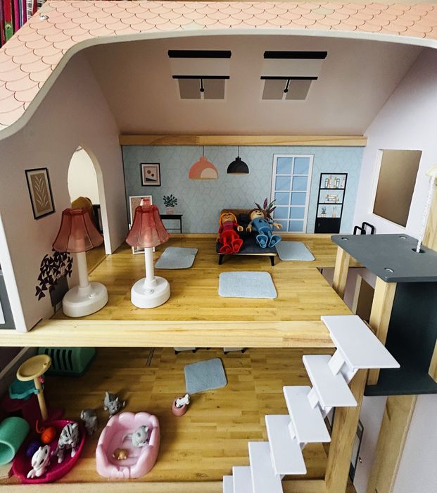 Къща за кукли ( дървена)