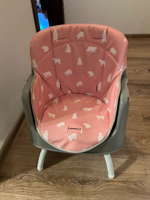 Столче за хранене Лорели 3в1 - розово