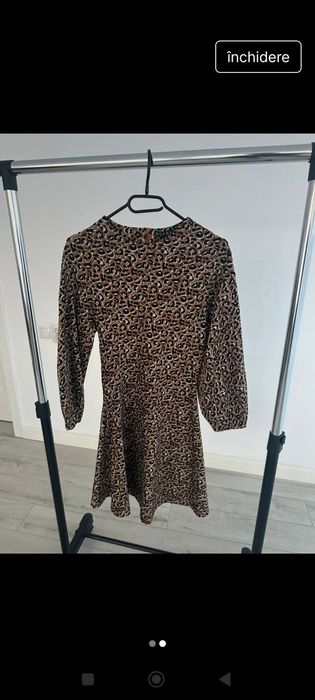 Rochie Poema animal print,mărimea XS