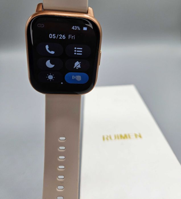 Смарт часовник 1.85" HD дисплей, Bluetooth calls, пулс, SpO2, IP68