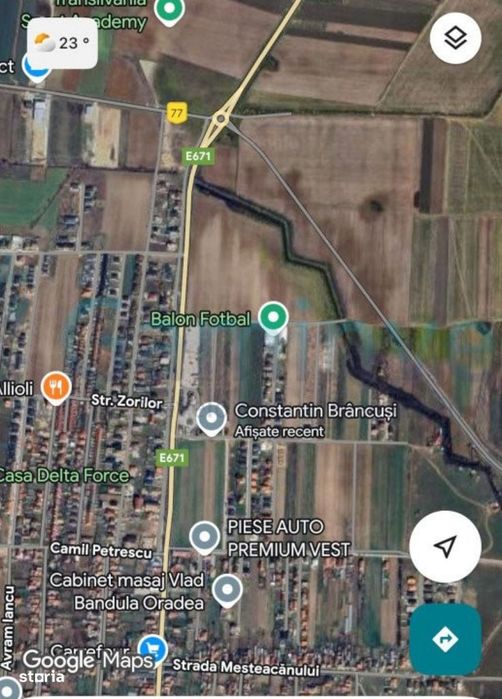 Gaminvest Teren intravilan de vanzare in Nojorid, Bihor, Romania,V4112