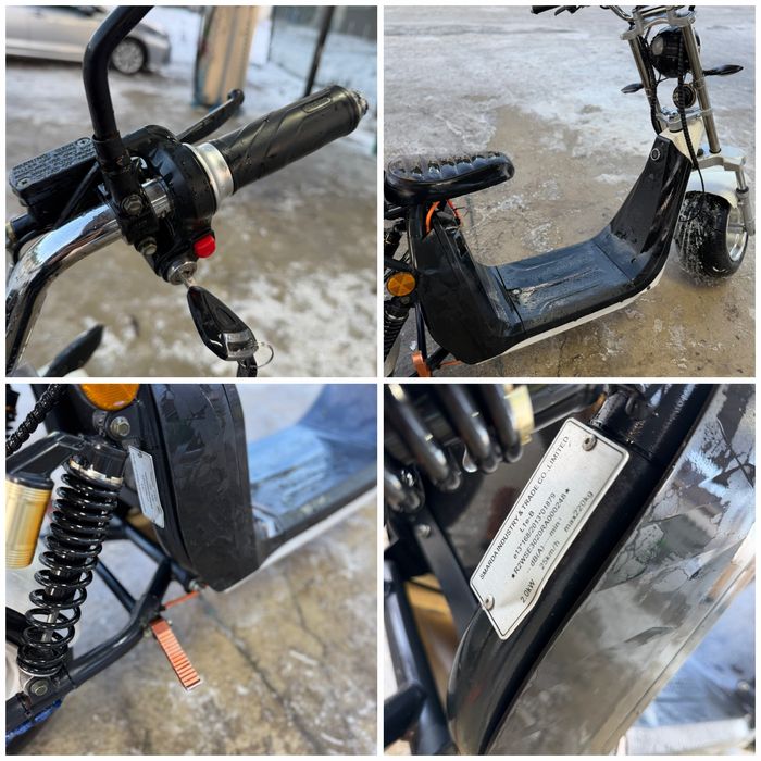 Scuter Electric CityCoco 2000W 05.2025,fara permis 65km/h,75 AUTONOMIE